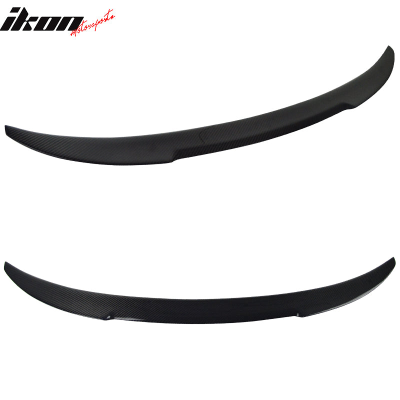 2012-2020 BMW 3 Series F30 F80 4Dr M3 Style Carbon Fiber Trunk Spoiler