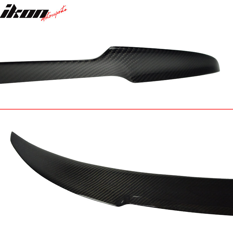 2012-2020 BMW 3 Series F30 F80 4Dr M3 Style Carbon Fiber Trunk Spoiler