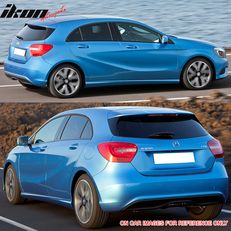 2013-2018 Benz W176 A Class IKON Style Carbon Fiber Trunk Spoiler Wing