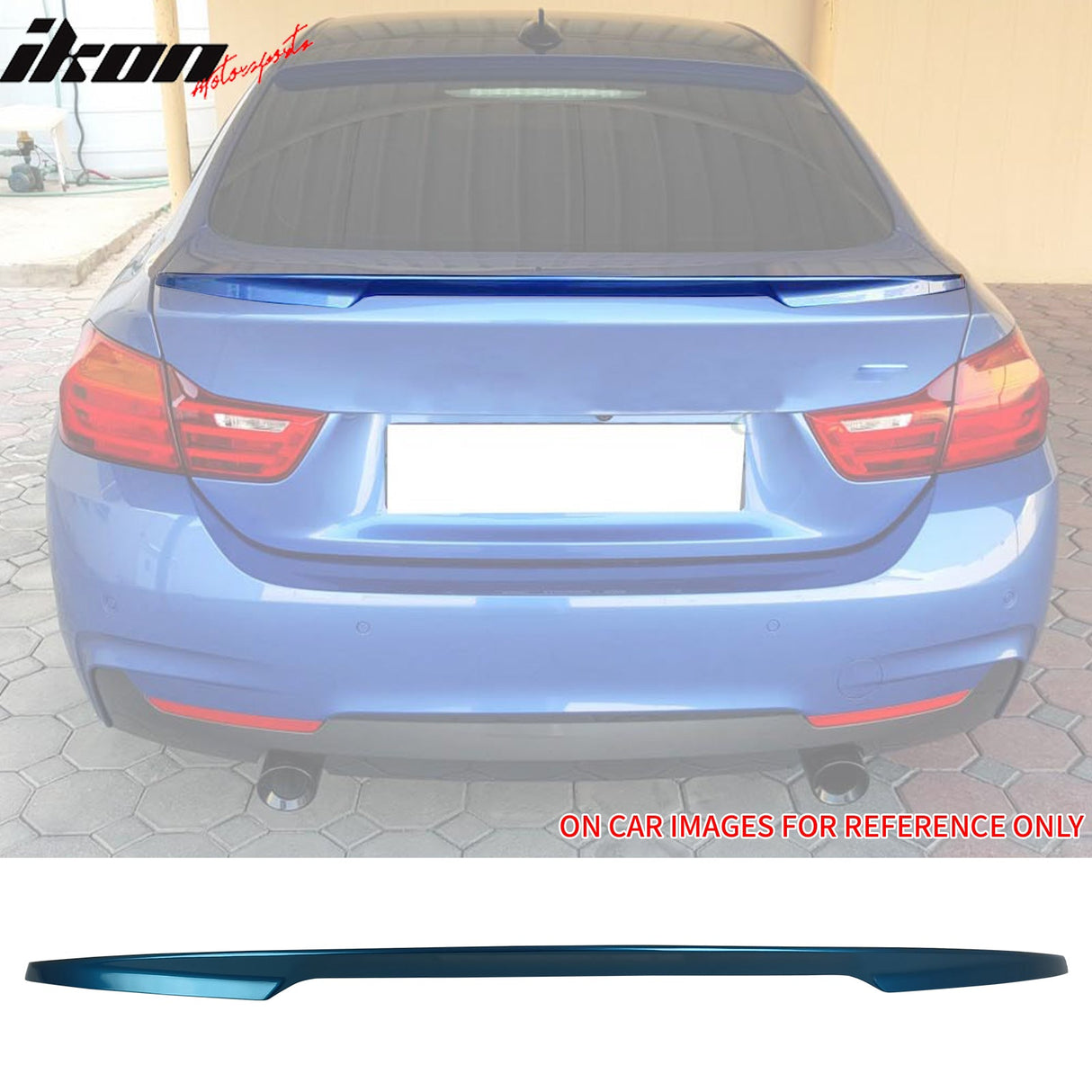 2015-2020 BMW F36 4 Series Gran Coupe Performance Trunk Spoiler ABS