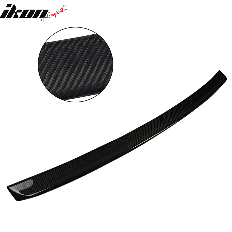 1999-2005 BMW E46 3 Series Sedan Ikon Style Carbon Fiber Trunk Spoiler