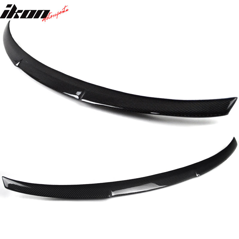 2015-2020 BMW F82 M4 Coupe 2Dr P Style Carbon Fiber CF Trunk Spoiler