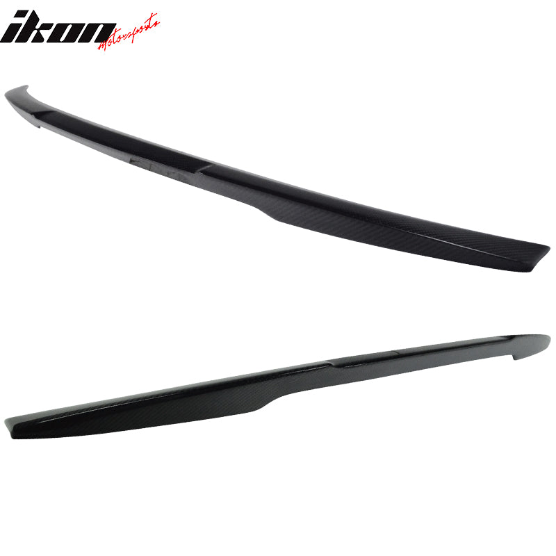 2015-2020 BMW F82 M4 Coupe 2Dr P Style Carbon Fiber CF Trunk Spoiler