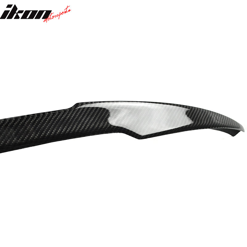 2015-2020 BMW F82 M4 Coupe 2Dr P Style Carbon Fiber CF Trunk Spoiler
