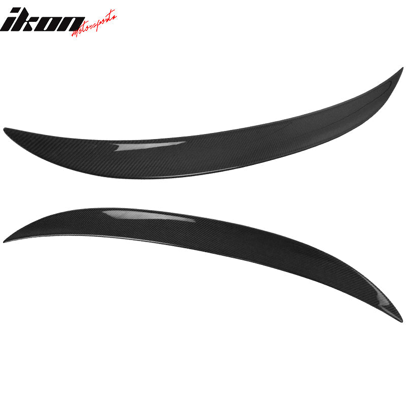 2012-2018 BMW 3-Series F30 Sedan P Style Carbon Fiber CF Trunk Spoiler