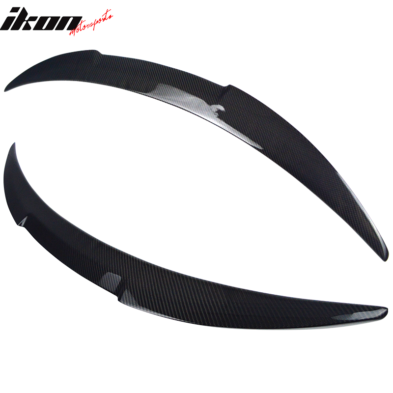 2007-2013 BMW E82 1 Series Coupe M4 Style Trunk Spoiler Wing Matte CF