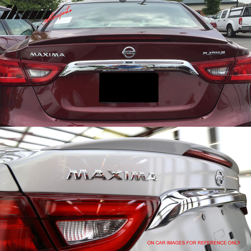 2016-2023 Nissan Maxima A36 4DR Painted ABS Trunk Spoiler Wing