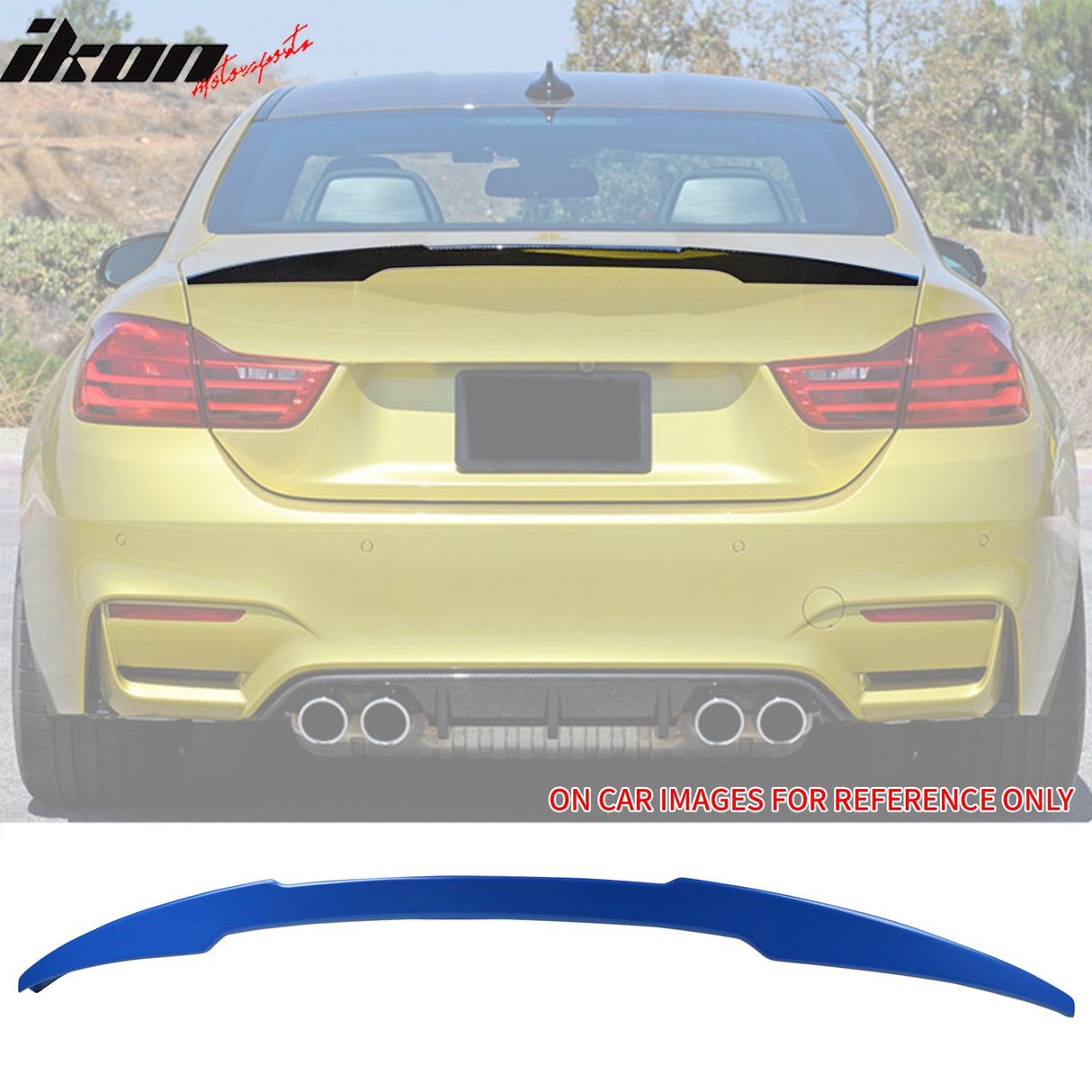 2015-2020 BMW F82 4 Series M4 Performance Style Trunk Spoiler Wing ABS