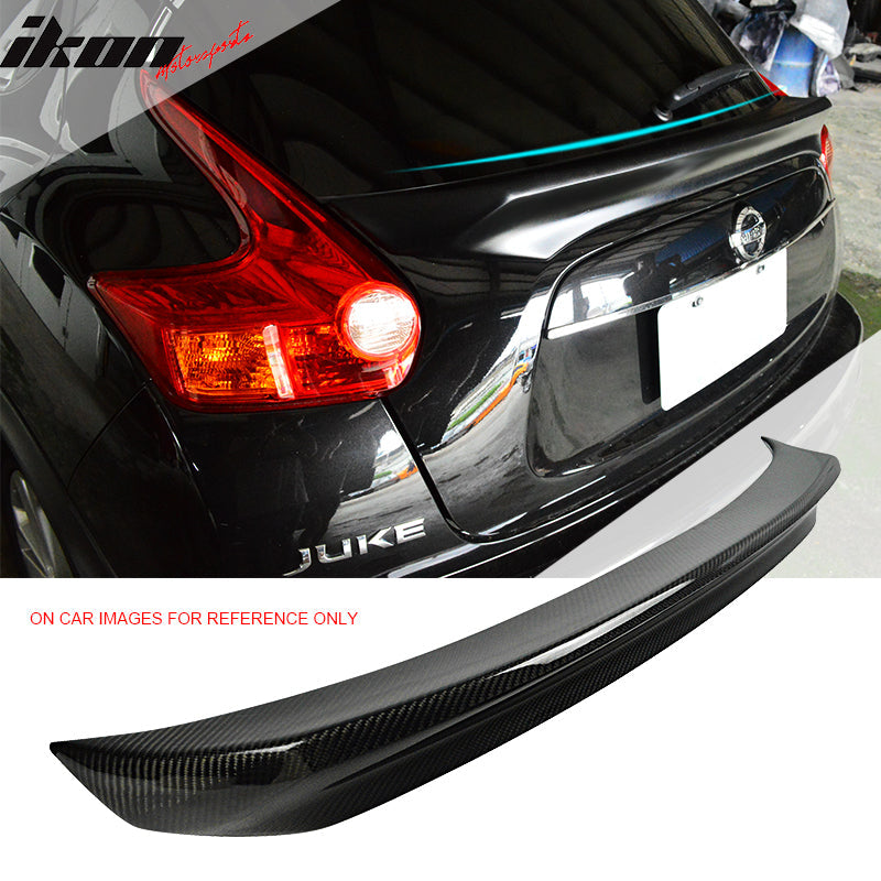 2015-2017 Nissan Juke F15 IKON Style Carbon Fiber Trunk Spoiler Wing