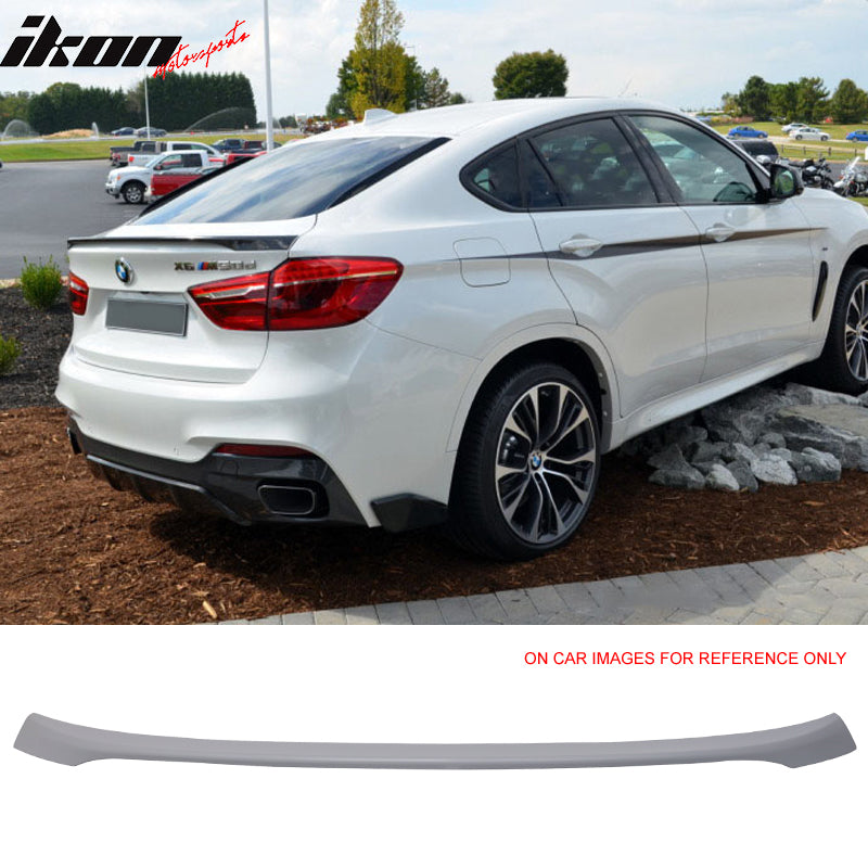 2015-2018 BMW F16 X6 F86 Performance Style Rear Trunk Spoiler Wing ABS