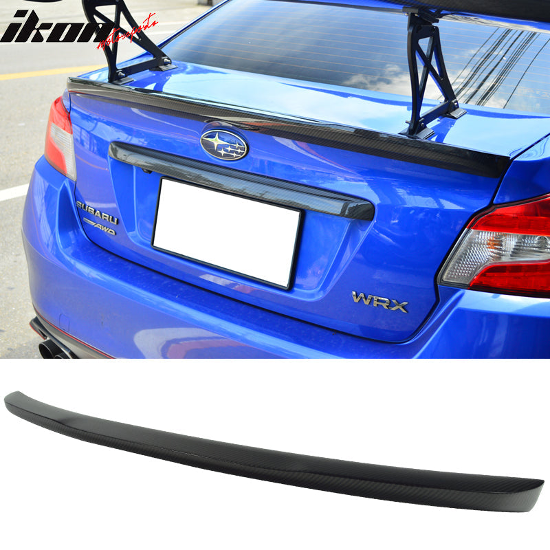 2015-2021 Subaru WRX STI Carbon Fiber CF Trunk Spoiler Wing
