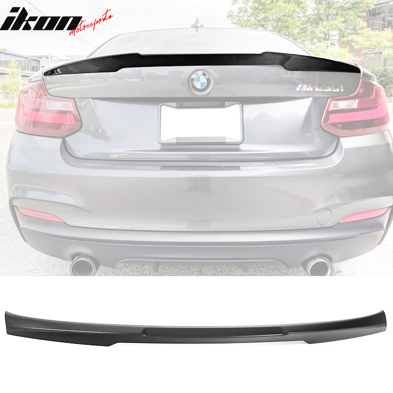 2014-2021 BMW 2 Series F22 Coupe 2 Door M4 Style Trunk Spoiler ABS
