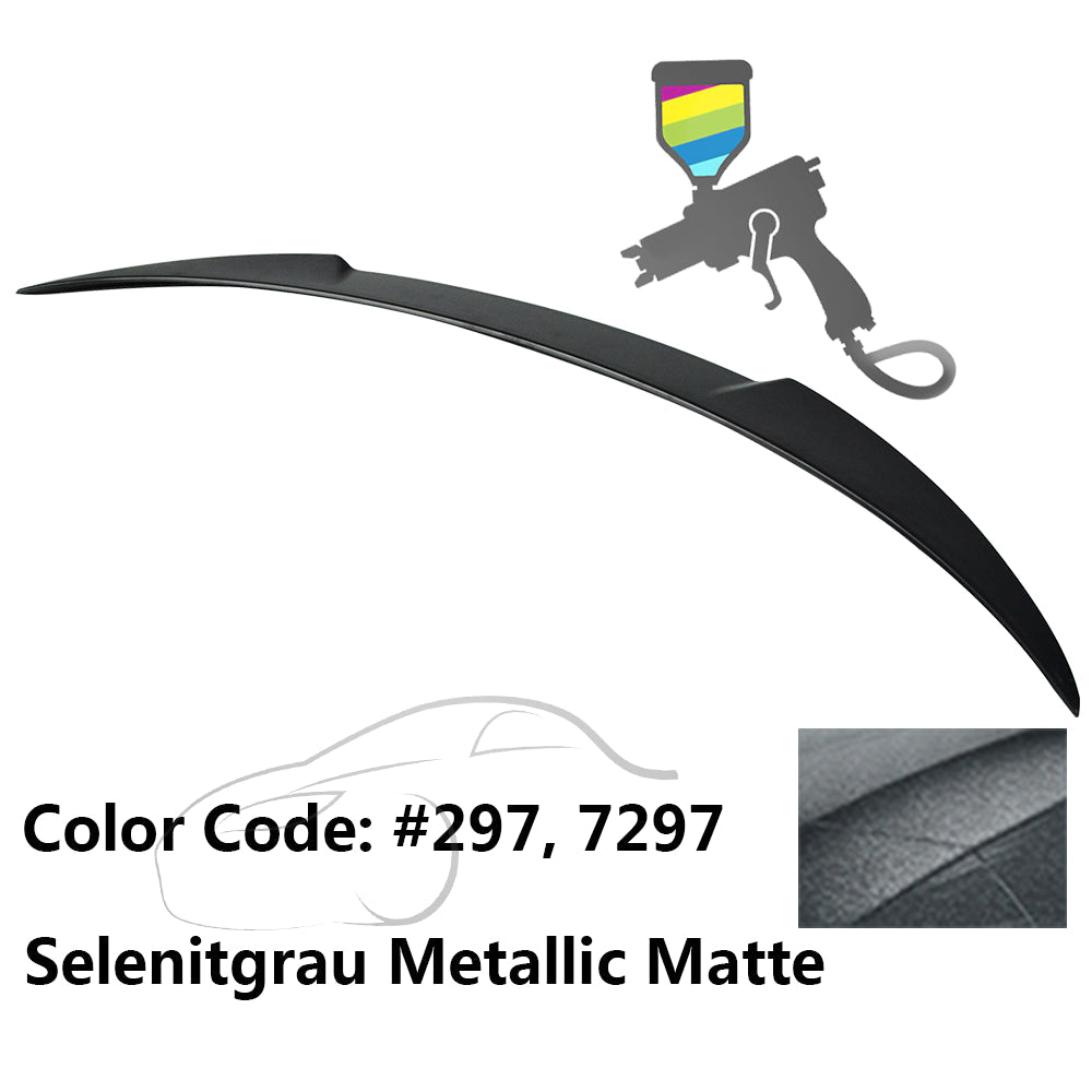 2013-2018 Mercedes Benz W117 CLA Class Sedan V Style Trunk Spoiler ABS