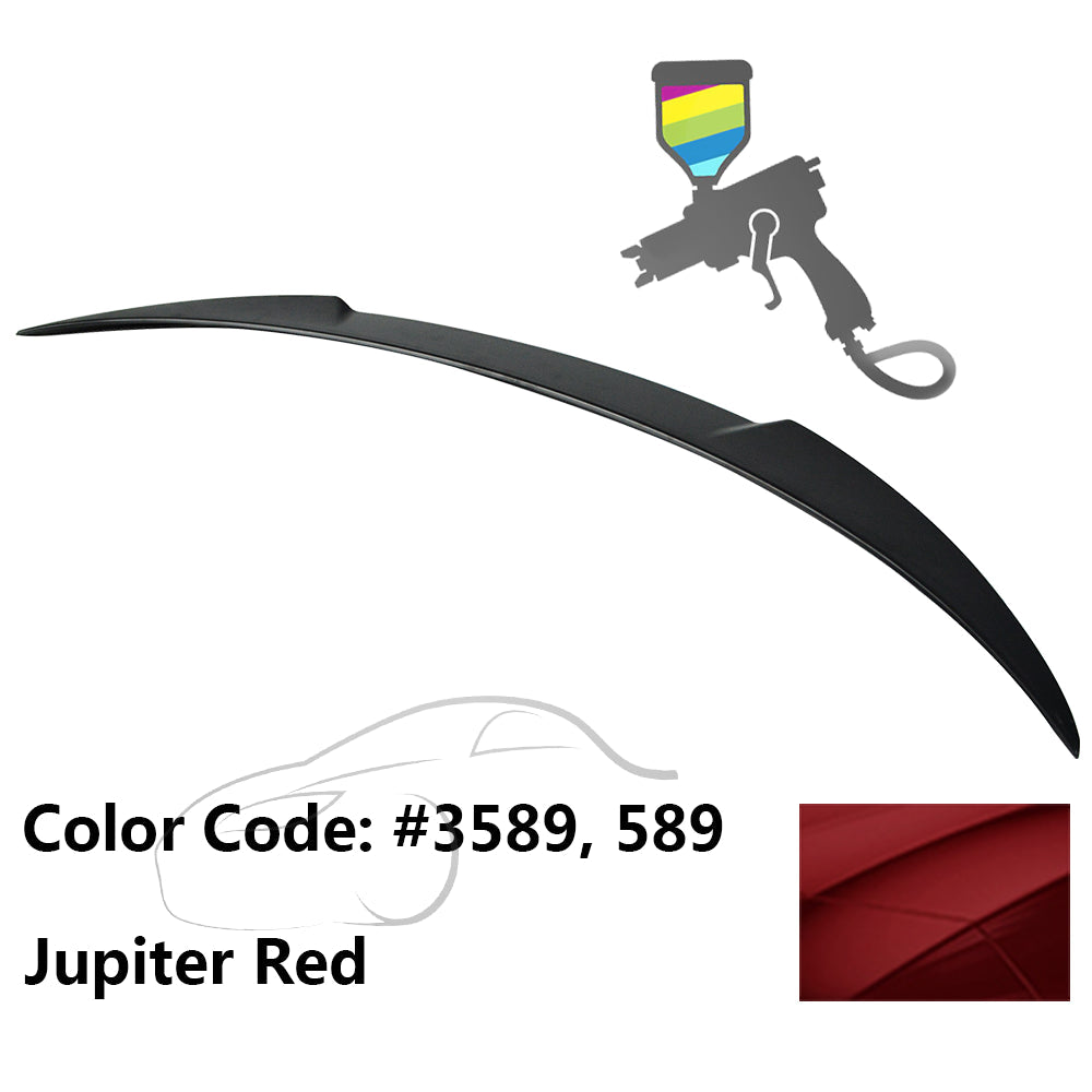 2013-2018 Mercedes Benz W117 CLA Class Sedan V Style Trunk Spoiler ABS