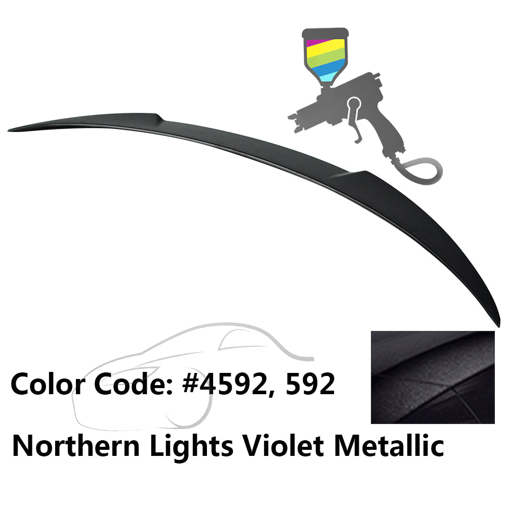 2013-2018 Mercedes Benz W117 CLA Class Sedan V Style Trunk Spoiler ABS