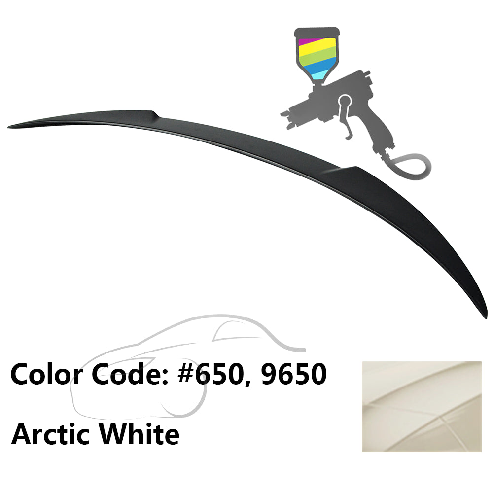 2013-2018 Mercedes Benz W117 CLA Class Sedan V Style Trunk Spoiler ABS