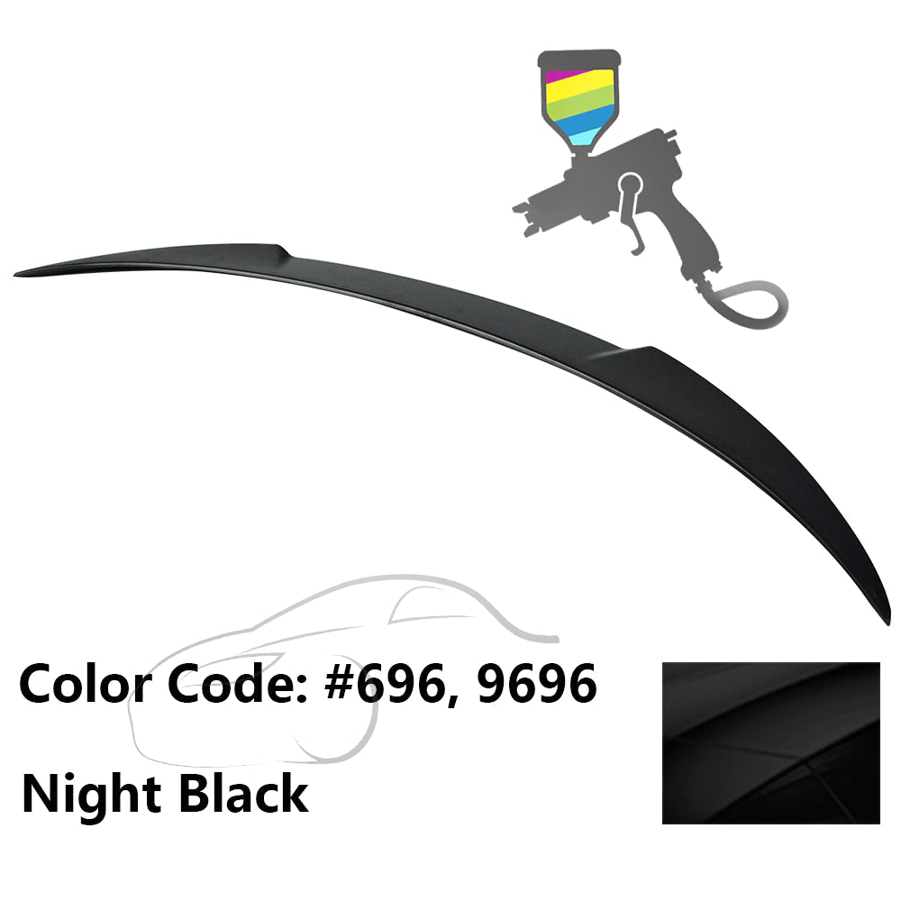 2013-2018 Mercedes Benz W117 CLA Class Sedan V Style Trunk Spoiler ABS