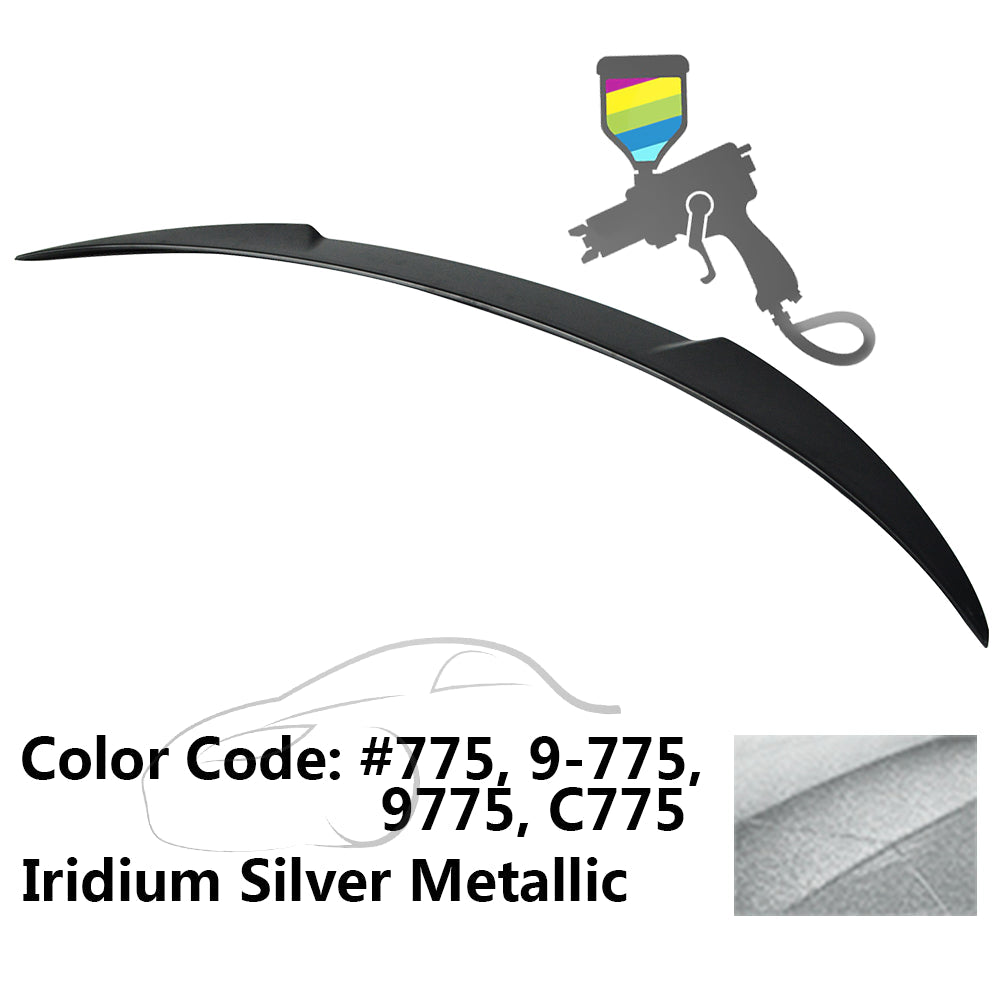 2013-2018 Mercedes Benz W117 CLA Class Sedan V Style Trunk Spoiler ABS