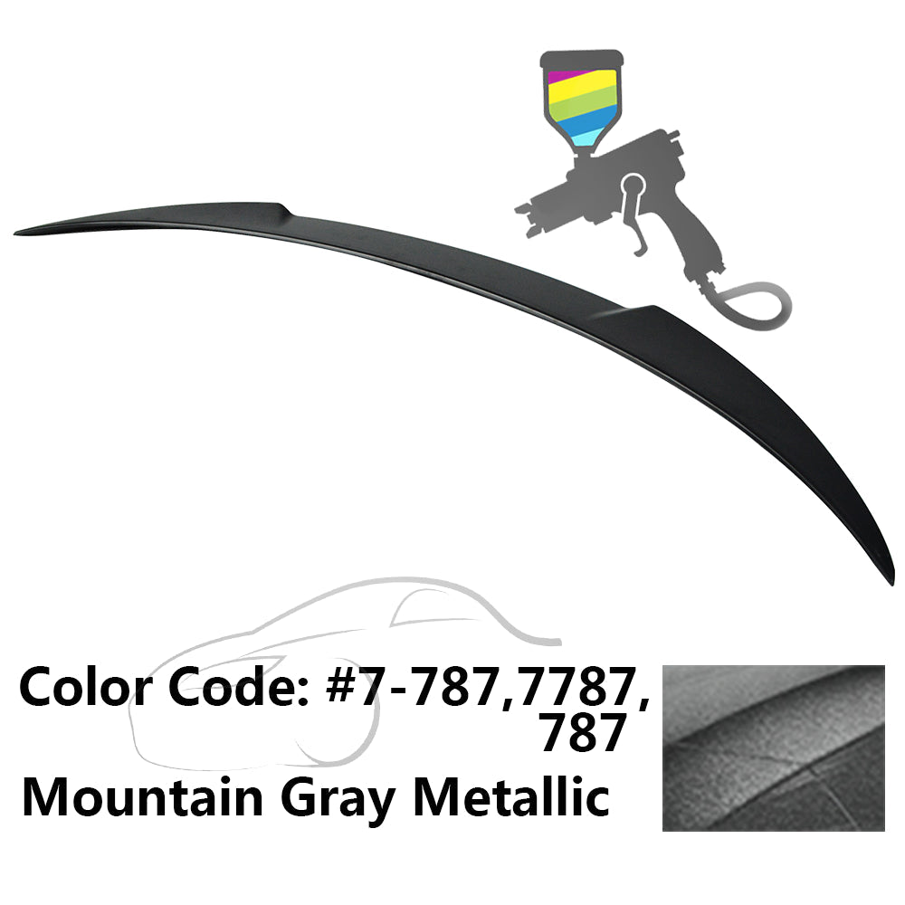 2013-2018 Mercedes Benz W117 CLA Class Sedan V Style Trunk Spoiler ABS