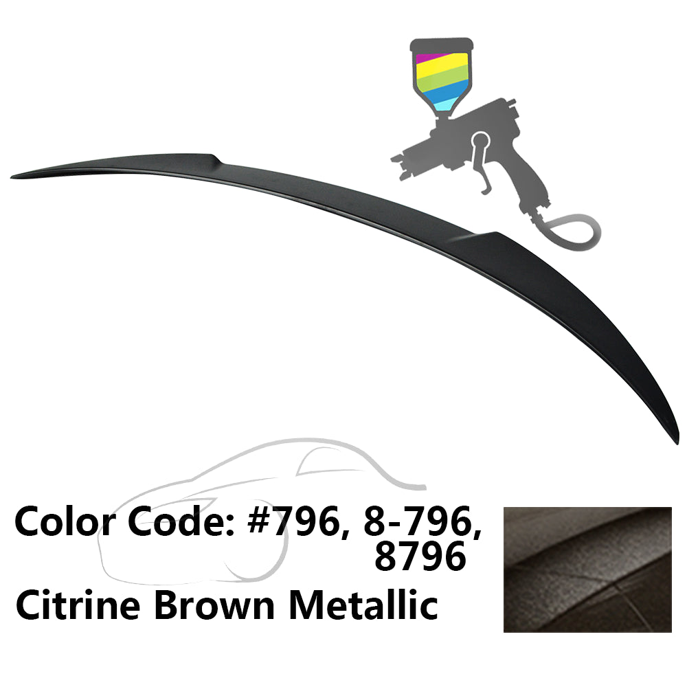 2013-2018 Mercedes Benz W117 CLA Class Sedan V Style Trunk Spoiler ABS