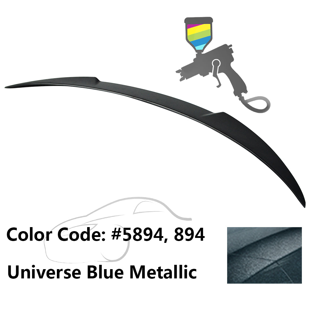 2013-2018 Mercedes Benz W117 CLA Class Sedan V Style Trunk Spoiler ABS