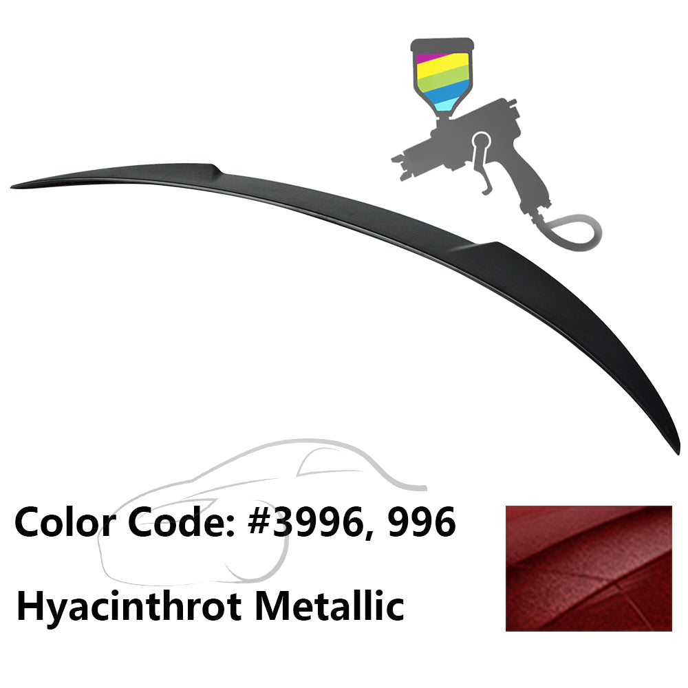 2013-2018 Mercedes Benz W117 CLA Class Sedan V Style Trunk Spoiler ABS