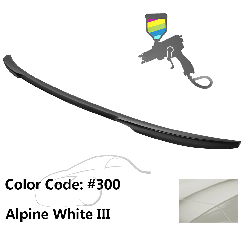 2012-2020 BMW 3 Series F80 M3 F30 4Dr V Style Trunk Spoiler Wing ABS