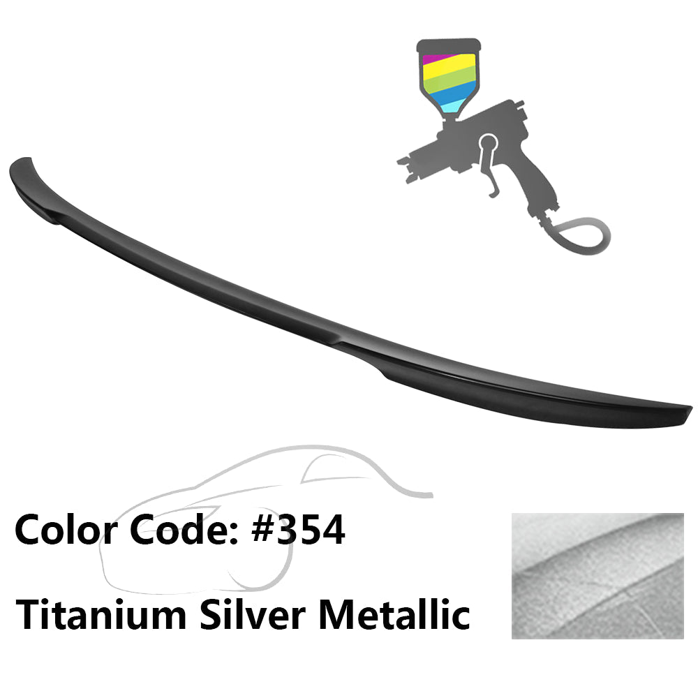 2012-2020 BMW 3 Series F80 M3 F30 4Dr V Style Trunk Spoiler Wing ABS