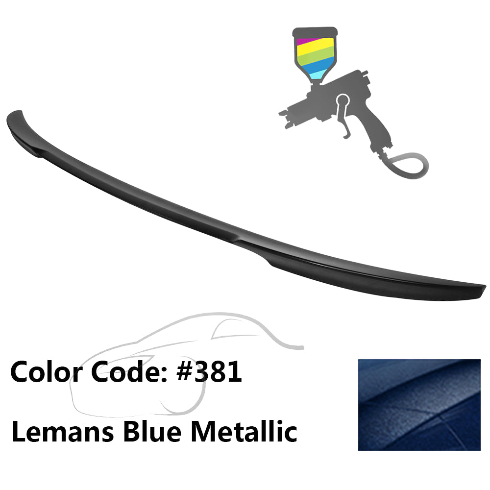 2012-2020 BMW 3 Series F80 M3 F30 4Dr V Style Trunk Spoiler Wing ABS