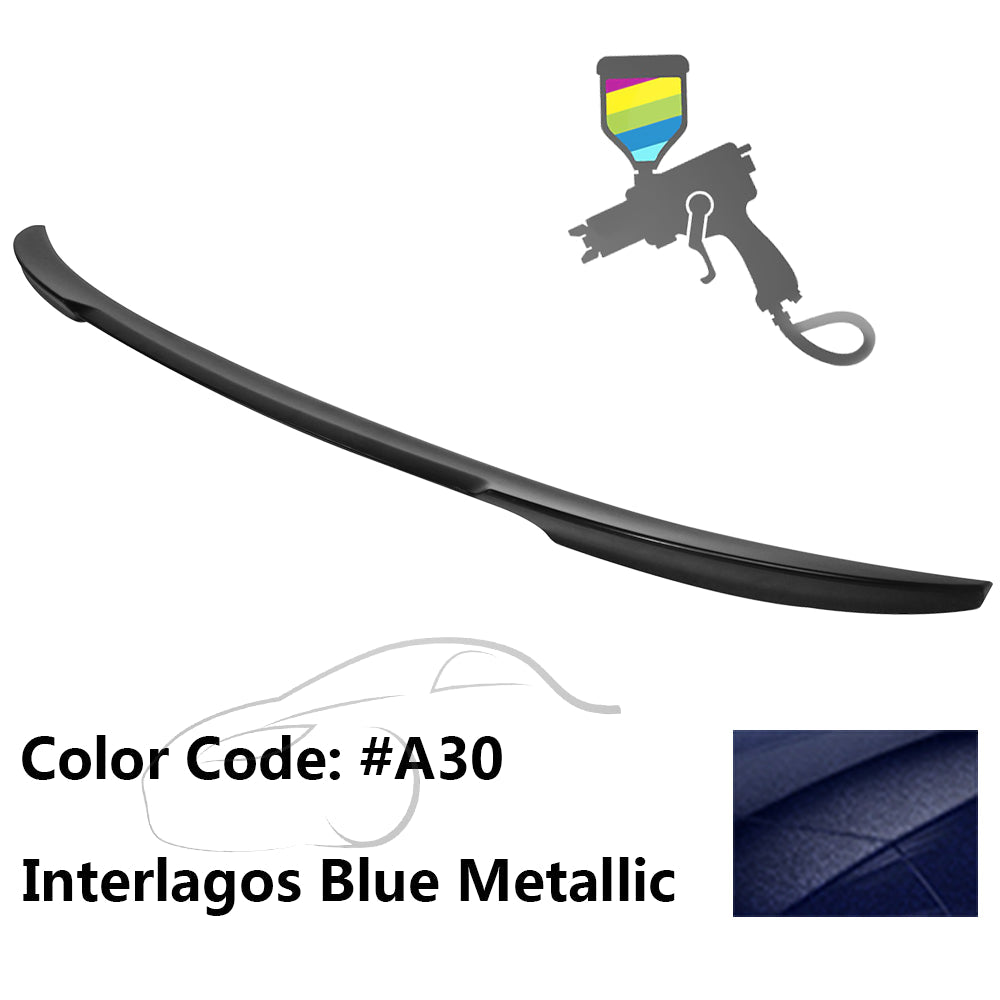 2012-2020 BMW 3 Series F80 M3 F30 4Dr V Style Trunk Spoiler Wing ABS