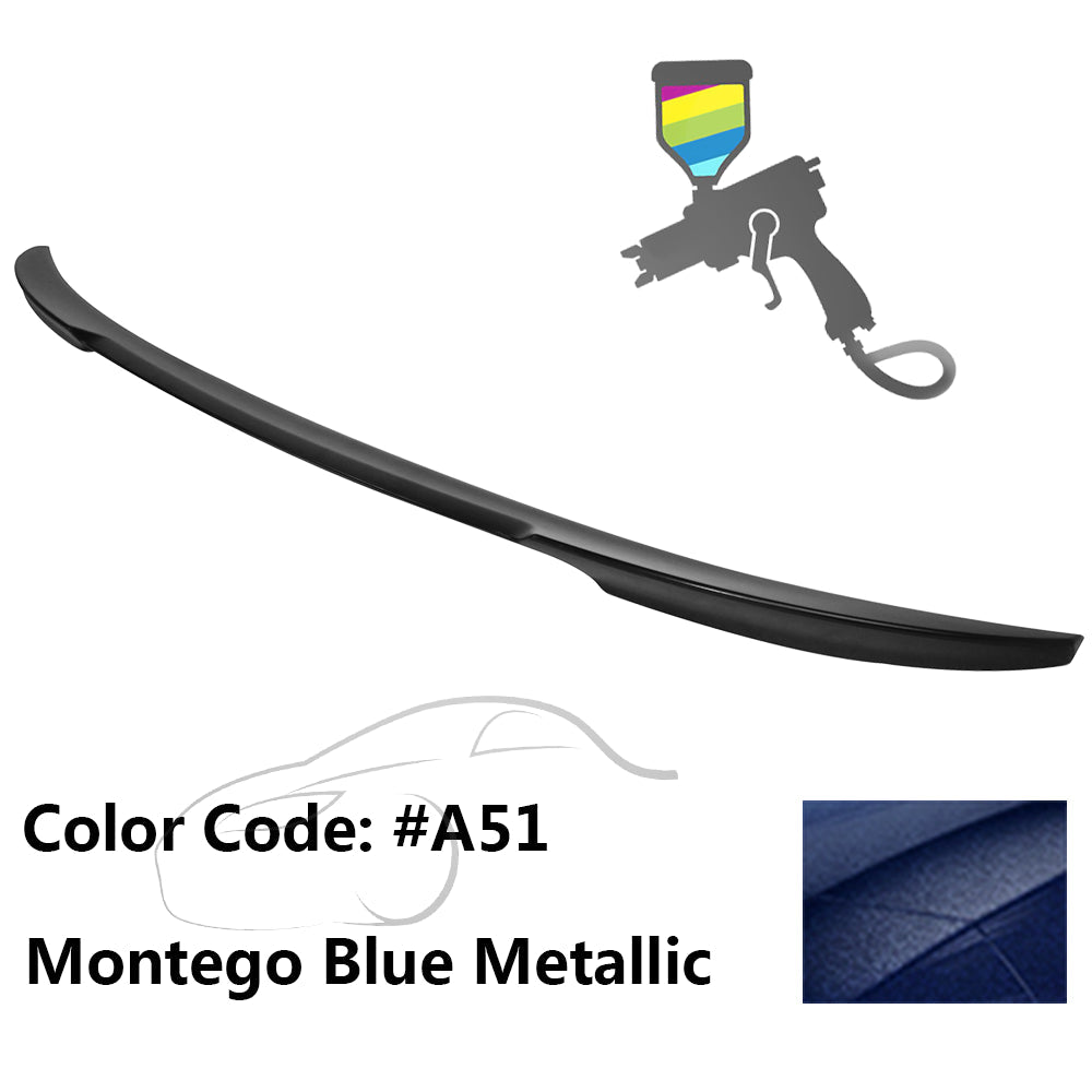 2012-2020 BMW 3 Series F80 M3 F30 4Dr V Style Trunk Spoiler Wing ABS