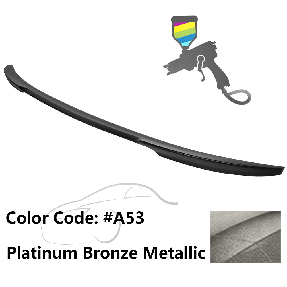 2012-2020 BMW 3 Series F80 M3 F30 4Dr V Style Trunk Spoiler Wing ABS