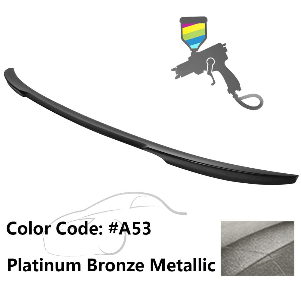 2012-2020 BMW 3 Series F80 M3 F30 4Dr V Style Trunk Spoiler Wing ABS