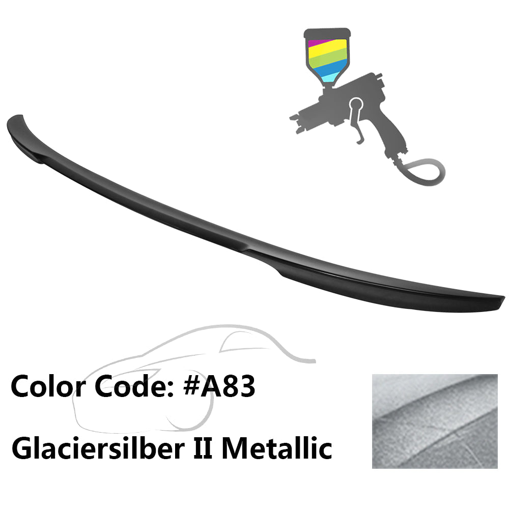 2012-2020 BMW 3 Series F80 M3 F30 4Dr V Style Trunk Spoiler Wing ABS