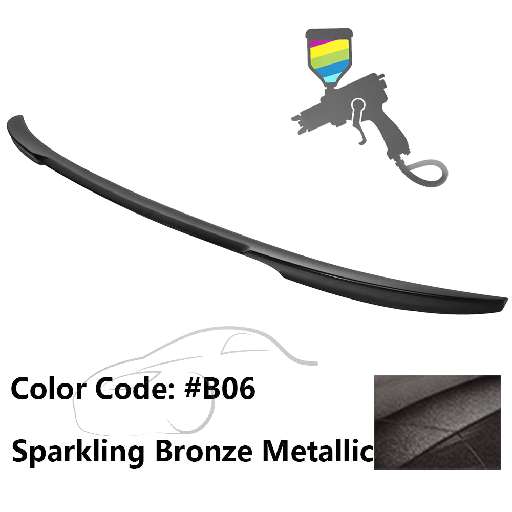 2012-2020 BMW 3 Series F80 M3 F30 4Dr V Style Trunk Spoiler Wing ABS