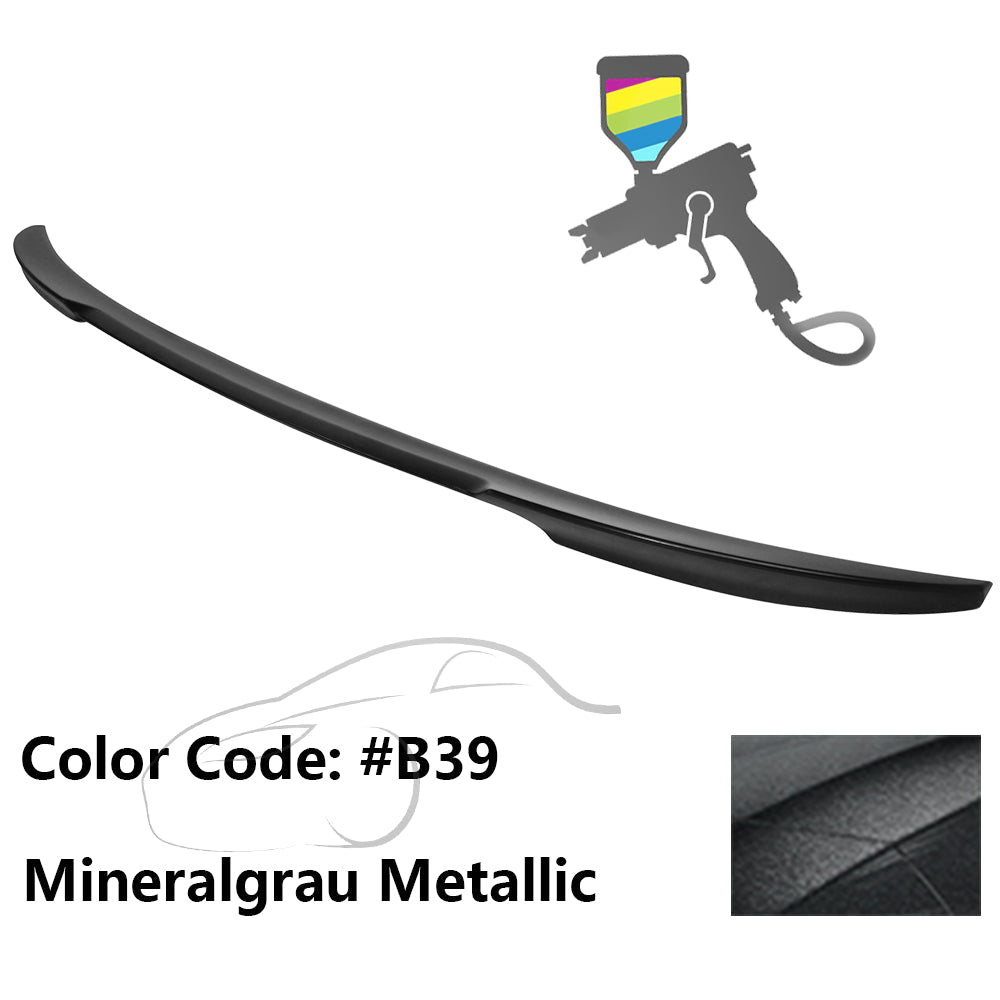 2012-2020 BMW 3 Series F80 M3 F30 4Dr V Style Trunk Spoiler Wing ABS