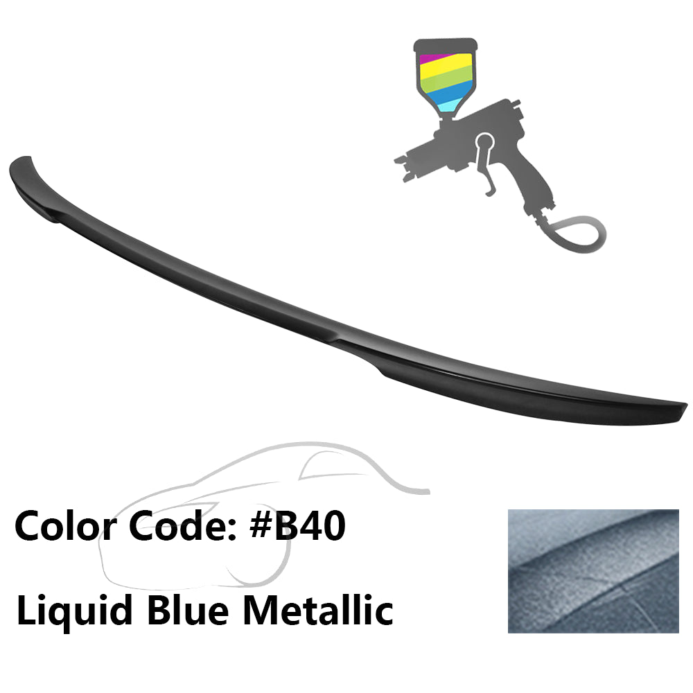 2012-2020 BMW 3 Series F80 M3 F30 4Dr V Style Trunk Spoiler Wing ABS