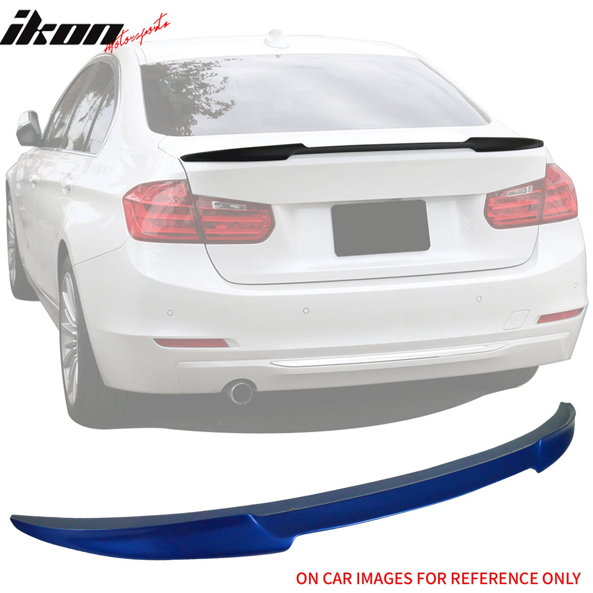 2012-2020 BMW 3 Series F80 M3 F30 4Dr V Style Trunk Spoiler Wing ABS