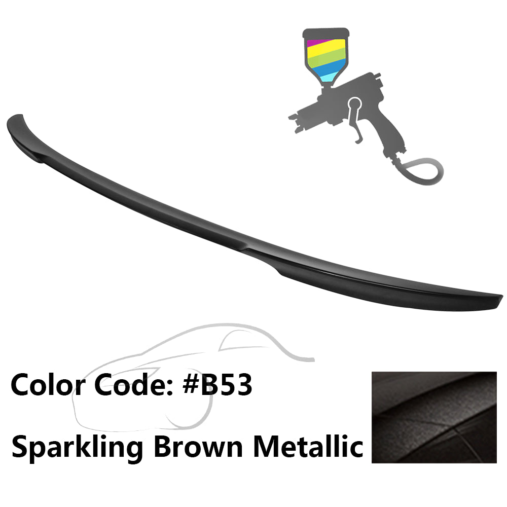 2012-2020 BMW 3 Series F80 M3 F30 4Dr V Style Trunk Spoiler Wing ABS