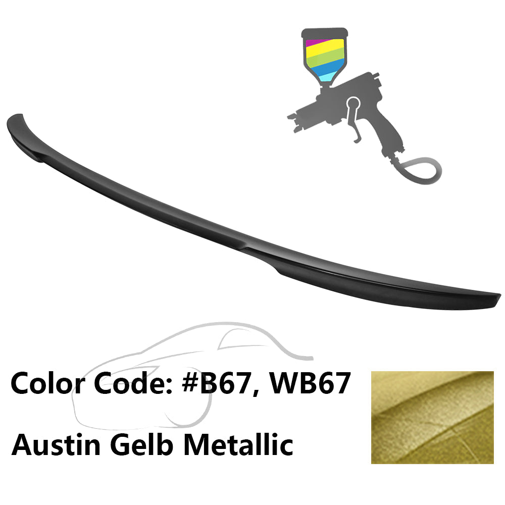 2012-2020 BMW 3 Series F80 M3 F30 4Dr V Style Trunk Spoiler Wing ABS