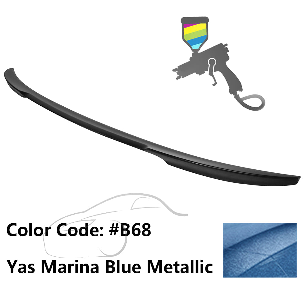 2012-2020 BMW 3 Series F80 M3 F30 4Dr V Style Trunk Spoiler Wing ABS