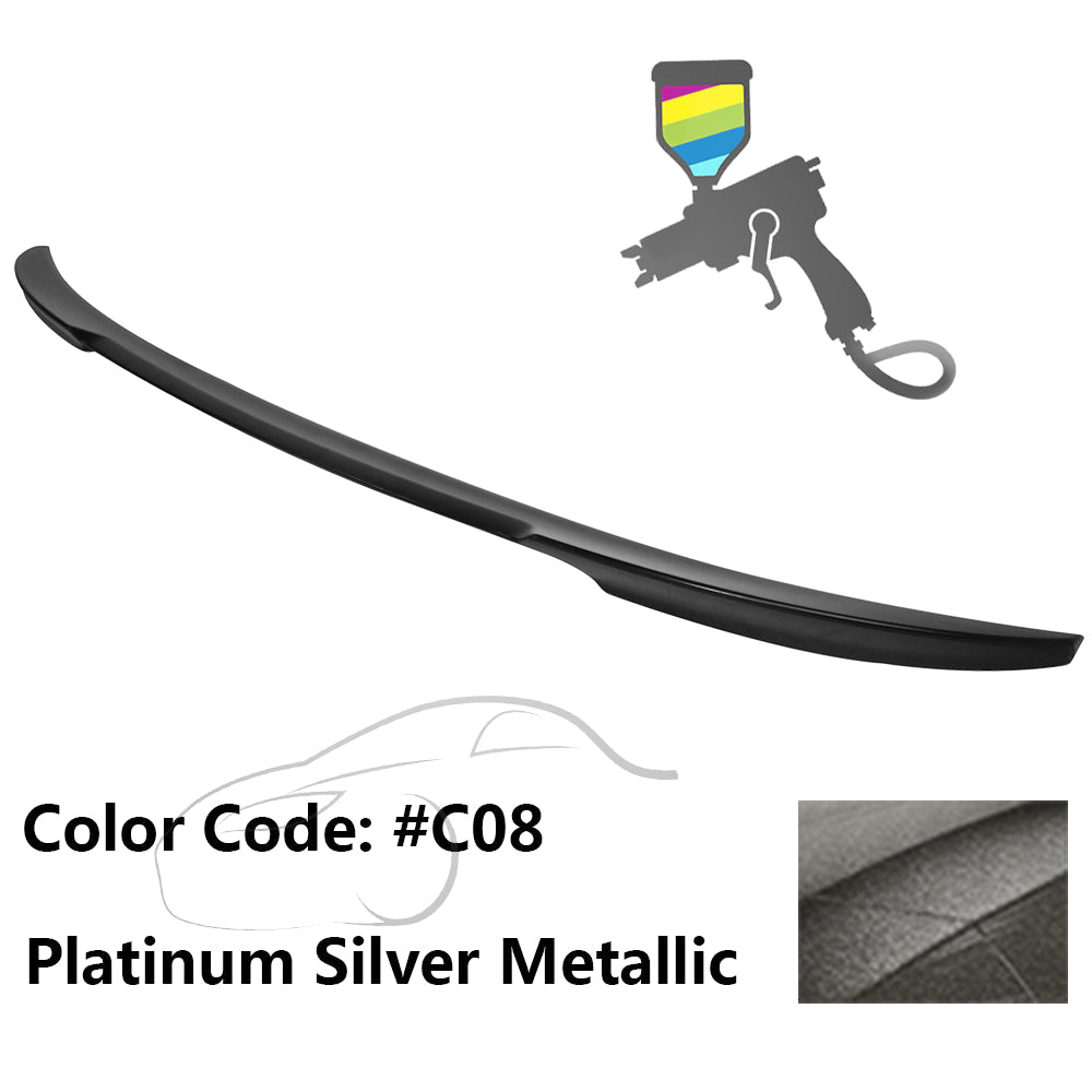 2012-2020 BMW 3 Series F80 M3 F30 4Dr V Style Trunk Spoiler Wing ABS