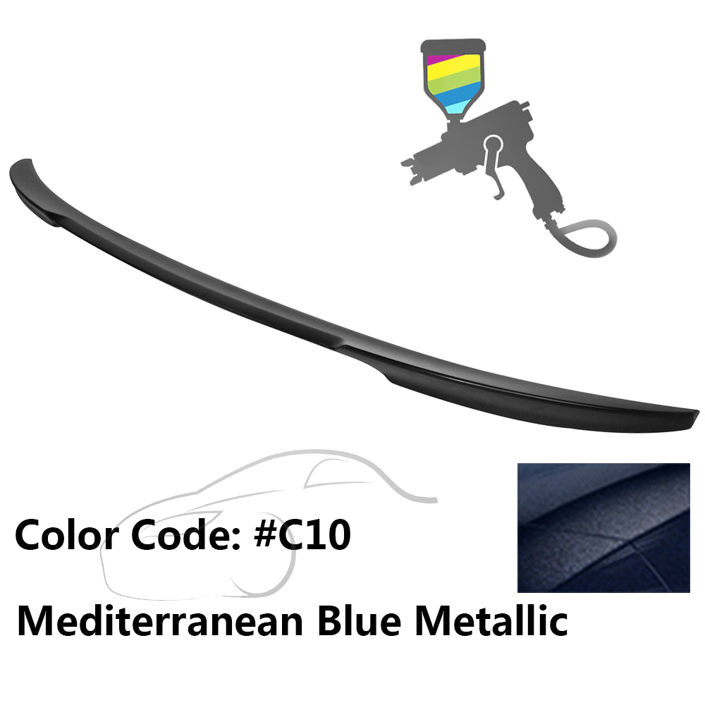 2012-2020 BMW 3 Series F80 M3 F30 4Dr V Style Trunk Spoiler Wing ABS