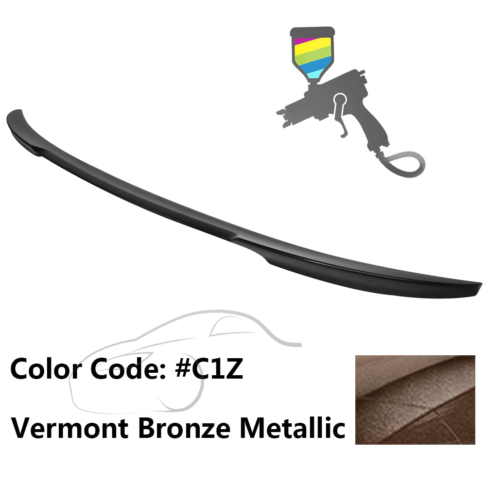 2012-2020 BMW 3 Series F80 M3 F30 4Dr V Style Trunk Spoiler Wing ABS