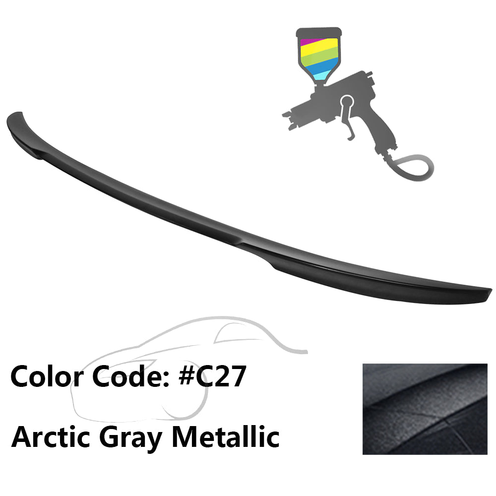 2012-2020 BMW 3 Series F80 M3 F30 4Dr V Style Trunk Spoiler Wing ABS