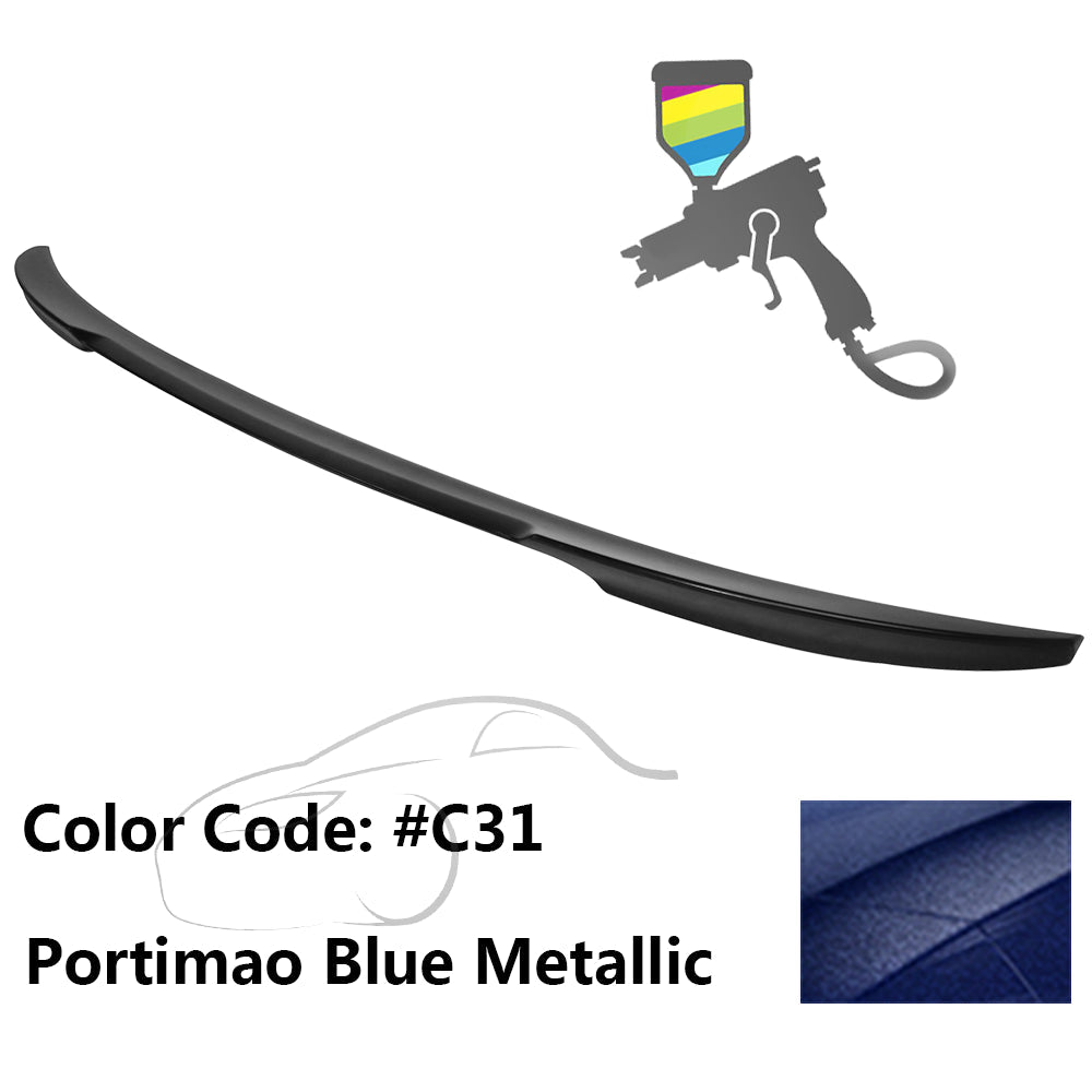 2012-2020 BMW 3 Series F80 M3 F30 4Dr V Style Trunk Spoiler Wing ABS