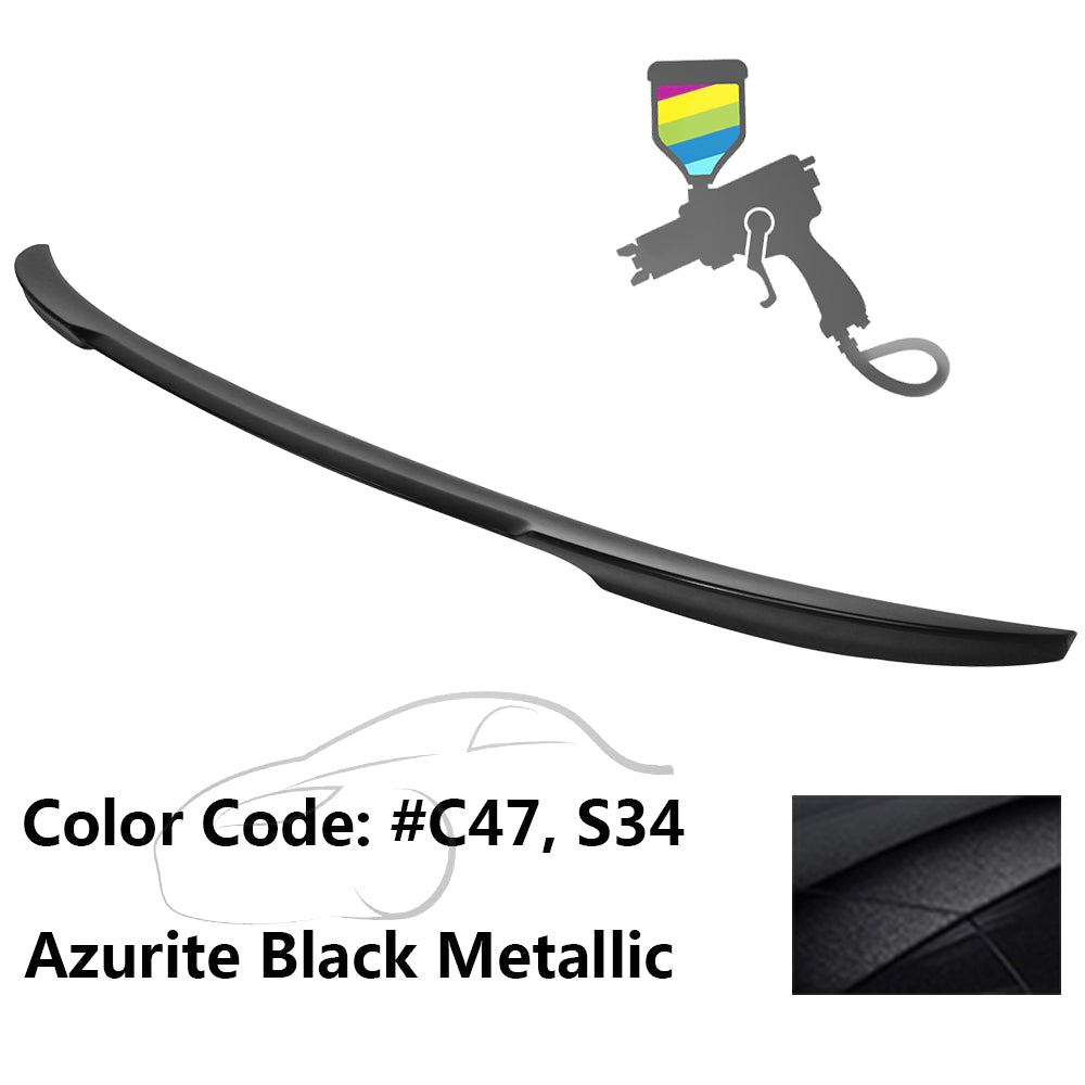 2012-2020 BMW 3 Series F80 M3 F30 4Dr V Style Trunk Spoiler Wing ABS