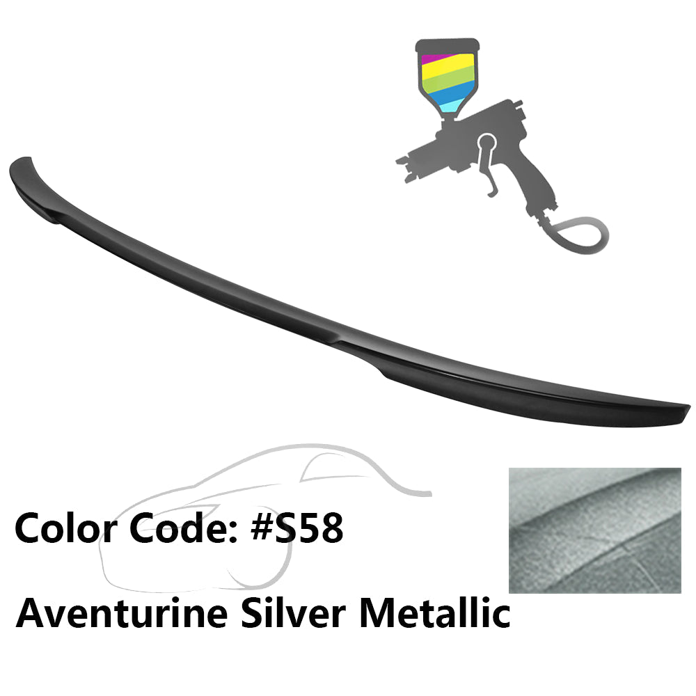 2012-2020 BMW 3 Series F80 M3 F30 4Dr V Style Trunk Spoiler Wing ABS