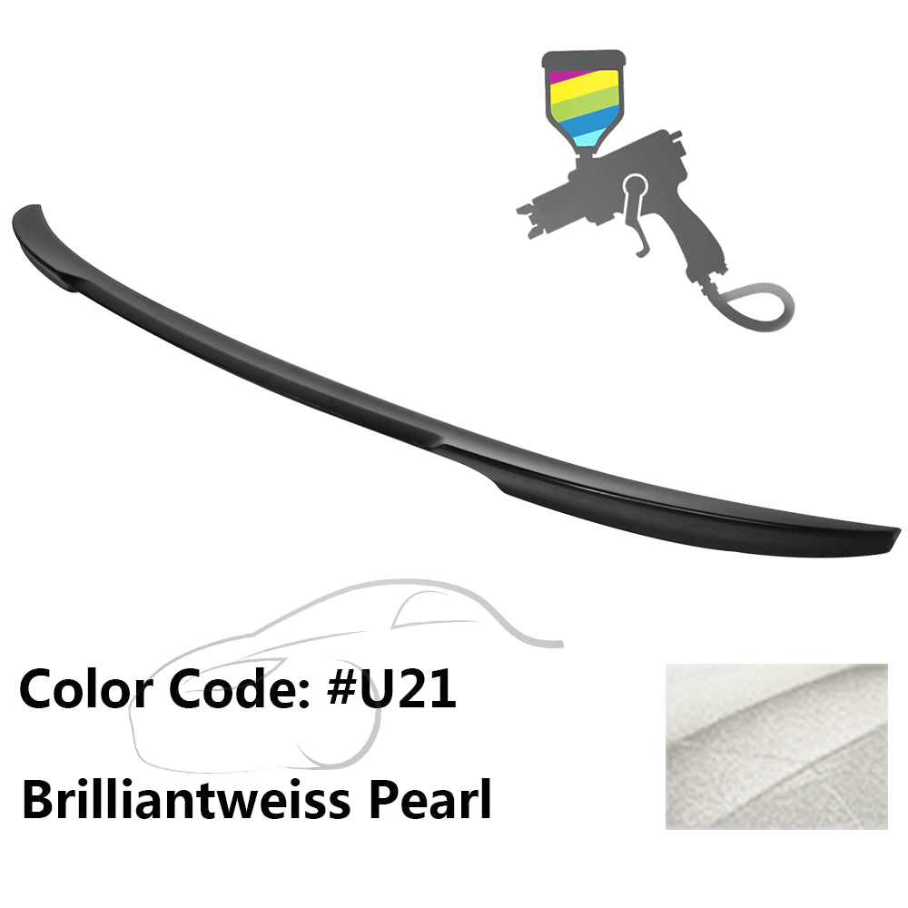 2012-2020 BMW 3 Series F80 M3 F30 4Dr V Style Trunk Spoiler Wing ABS