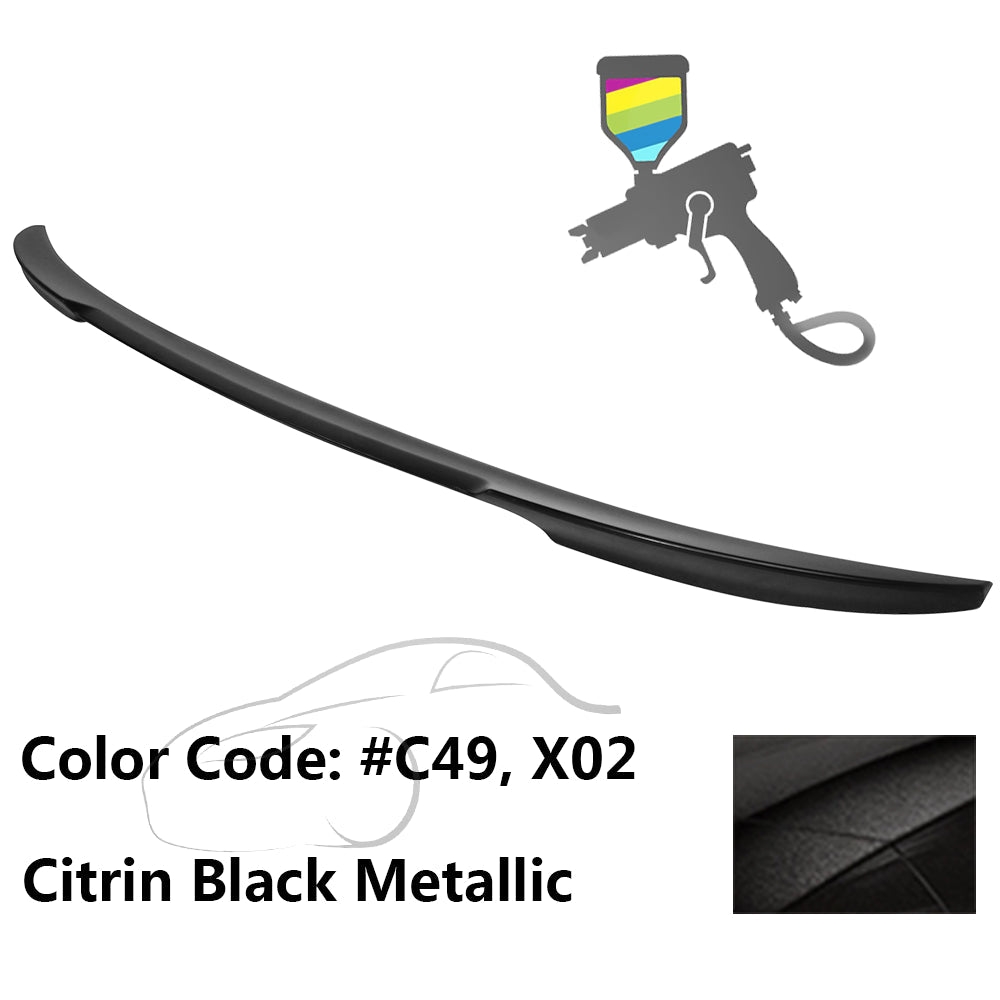 2012-2020 BMW 3 Series F80 M3 F30 4Dr V Style Trunk Spoiler Wing ABS